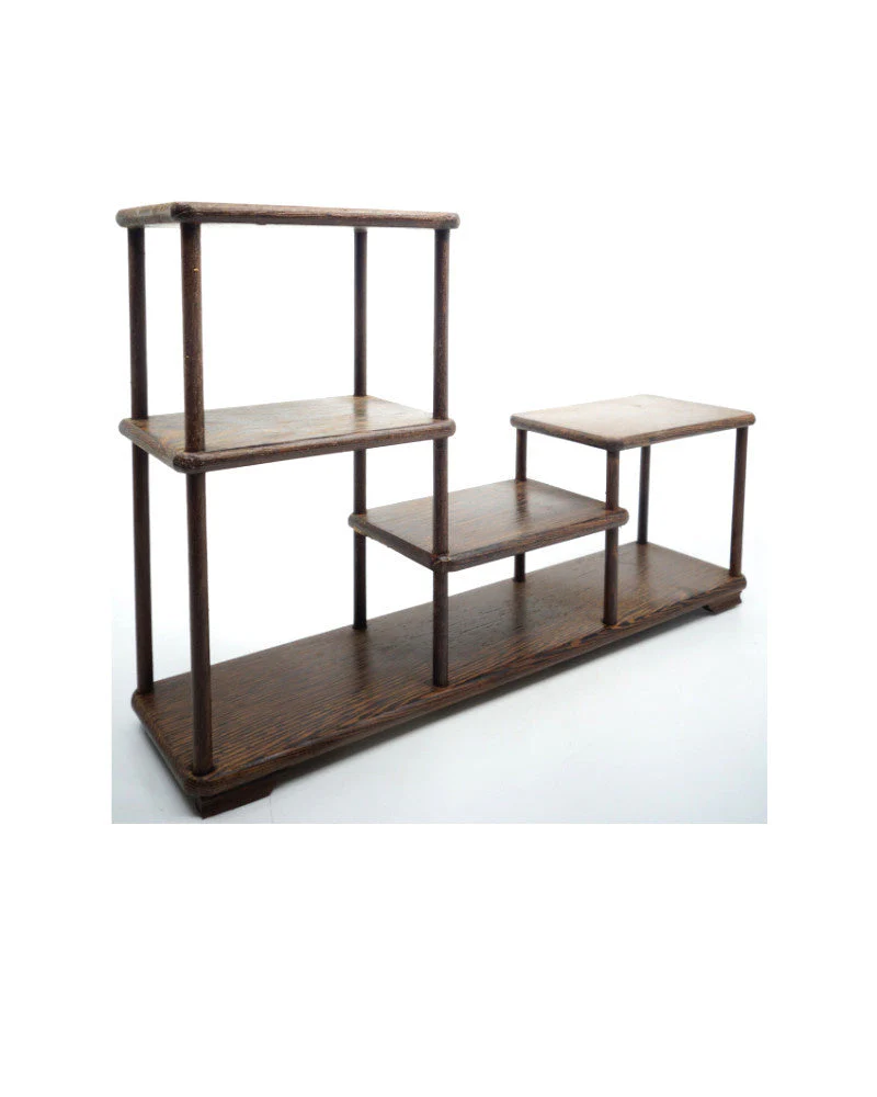 Shohin bonsai plank/tafel, bruin 34cm - Image 3