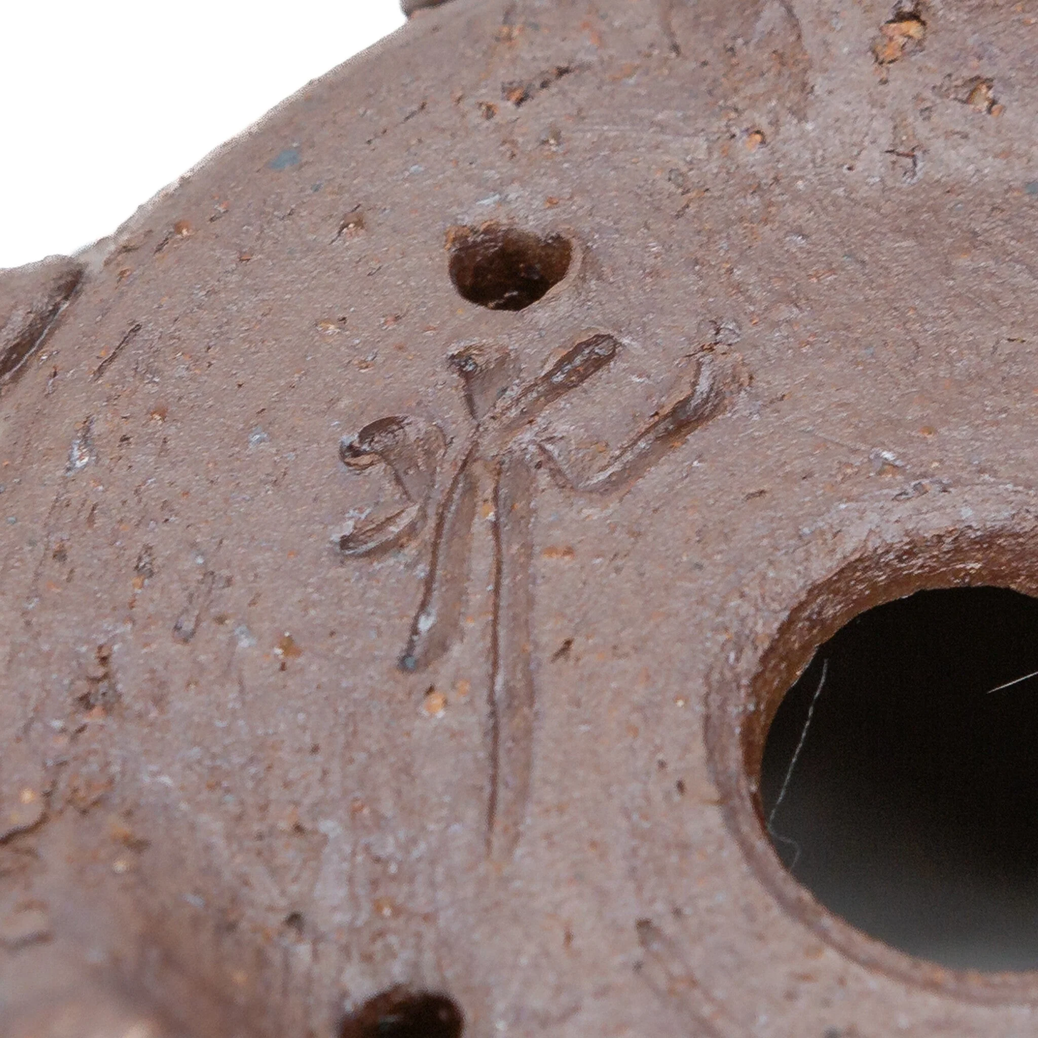 Shohin bonsai pot ongeglazuurd trommel rond 10cm - Image 6